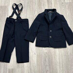 Cat & Jack Navy Blazer Set, baby boy size 18M